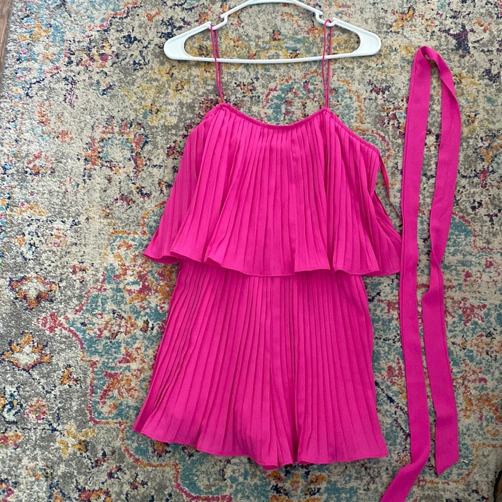 Small, pink romper